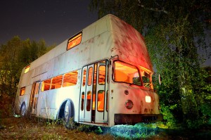 alter Büssing-Bus